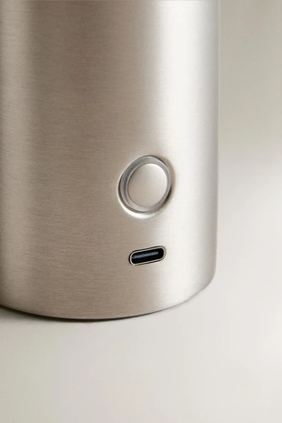 Беспроводная настольная лампа из мрамора и металла- Заказать в России