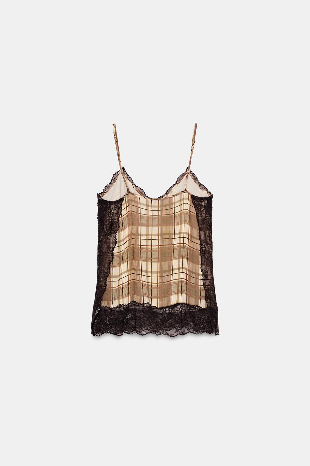 ТОП В БЕЛЬЕВОМ СТИЛЕ В КЛЕТКУ