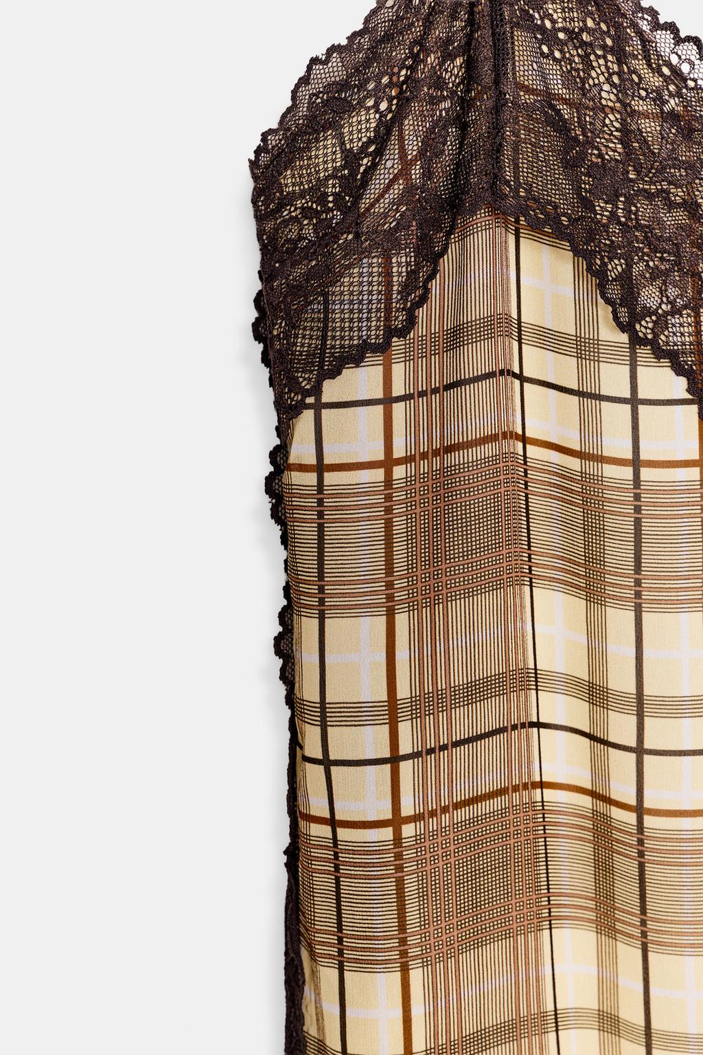 ТОП В БЕЛЬЕВОМ СТИЛЕ В КЛЕТКУ