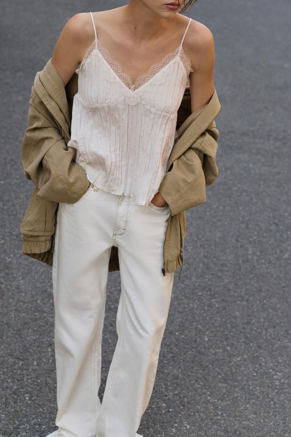 ТОП В БЕЛЬЕВОМ СТИЛЕ ИЗ ЖАТОЙ ТКАНИ