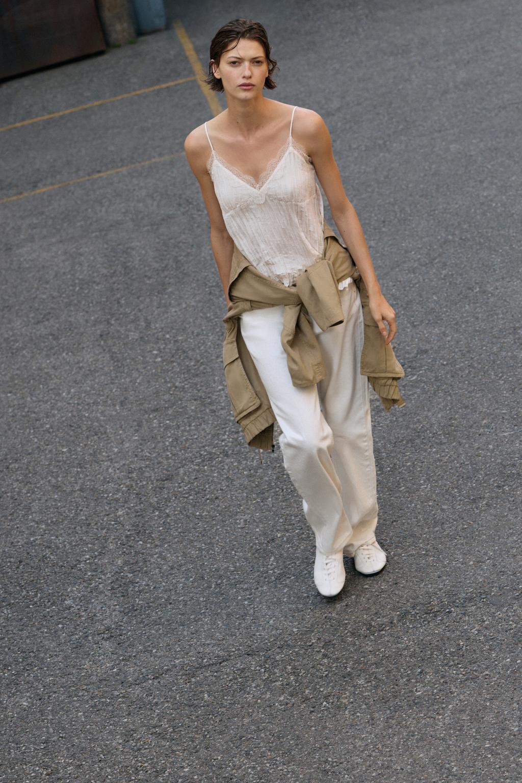 ТОП В БЕЛЬЕВОМ СТИЛЕ ИЗ ЖАТОЙ ТКАНИ