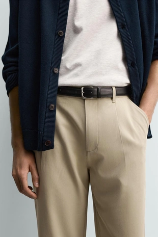 Брюки прямого кроя комфорт- Заказать в России