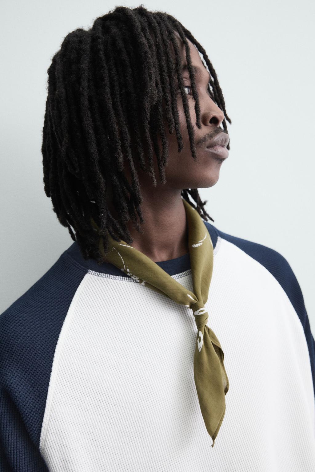 БАНДАНА С ПРИНТОМ ПЕЙСЛИ