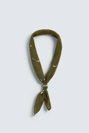 Бандана с принтом пейсли