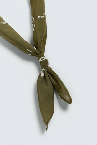 Бандана с принтом пейсли- Заказать в России