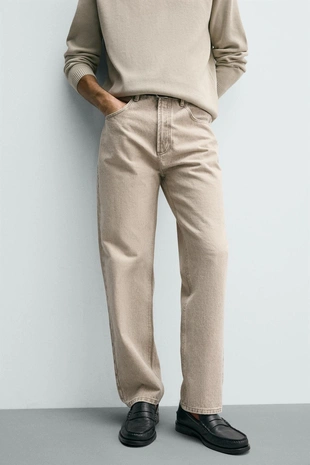 Джинсы STRAIGHT длиной до щиколотки ORIGINS- Заказать в России