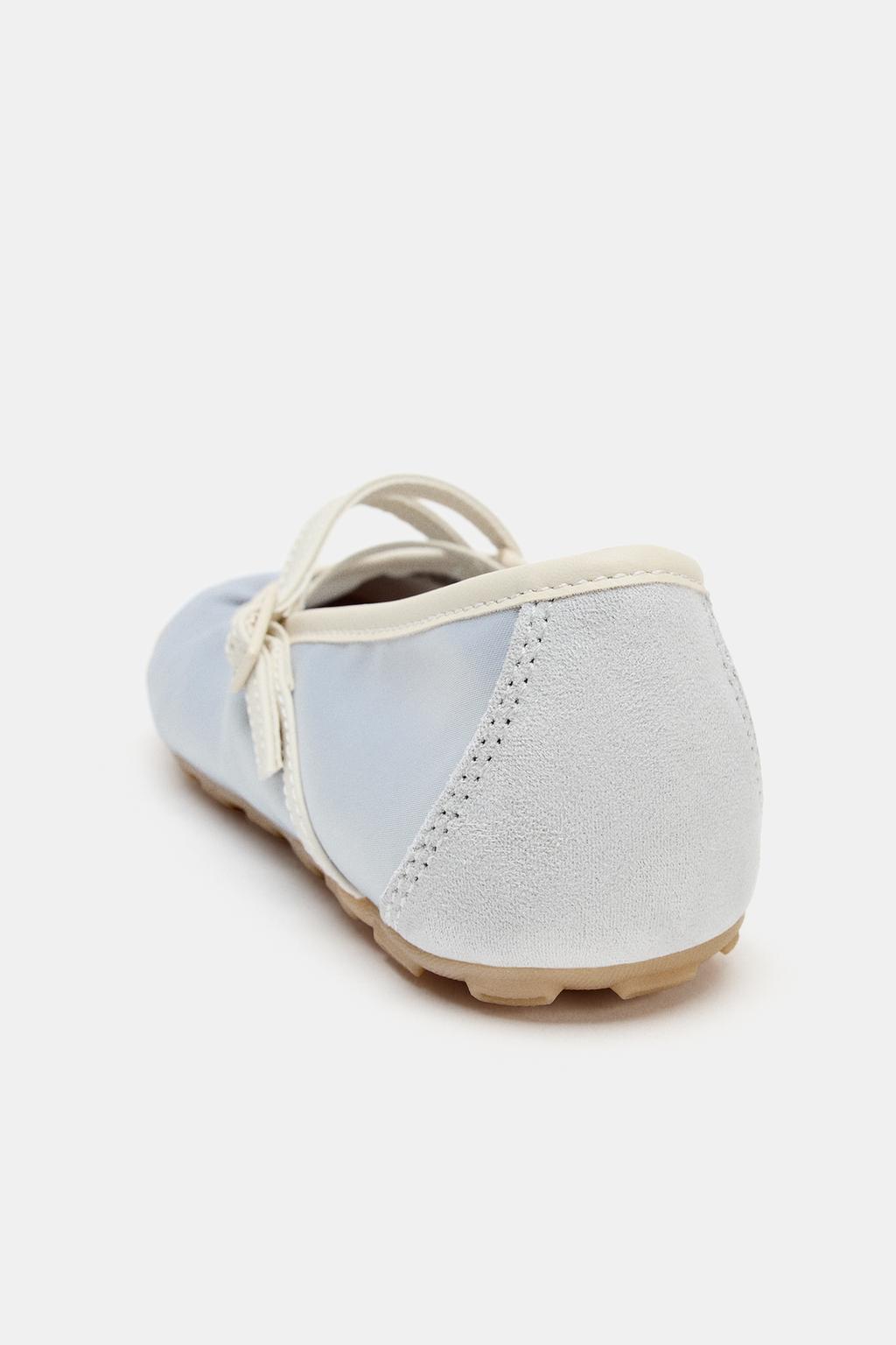 АТЛАСНЫЕ БАЛЕТКИ В СПОРТИВНОМ СТИЛЕ