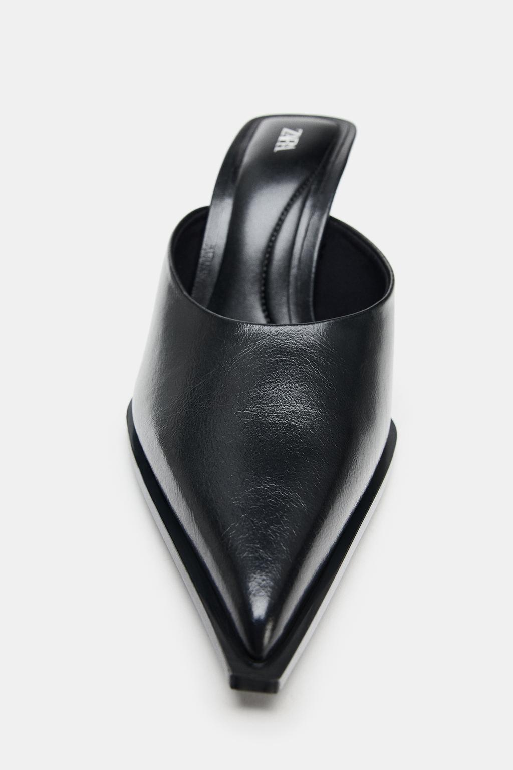 ТУФЛИ-МЮЛИ НА КАБЛУКЕ