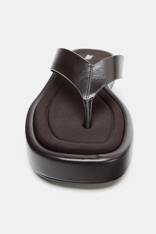 Сандалии на платформе с ремешком- Заказать в России