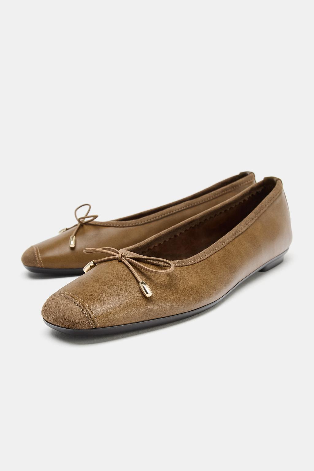 БАЛЕТКИ С БАНТОМ