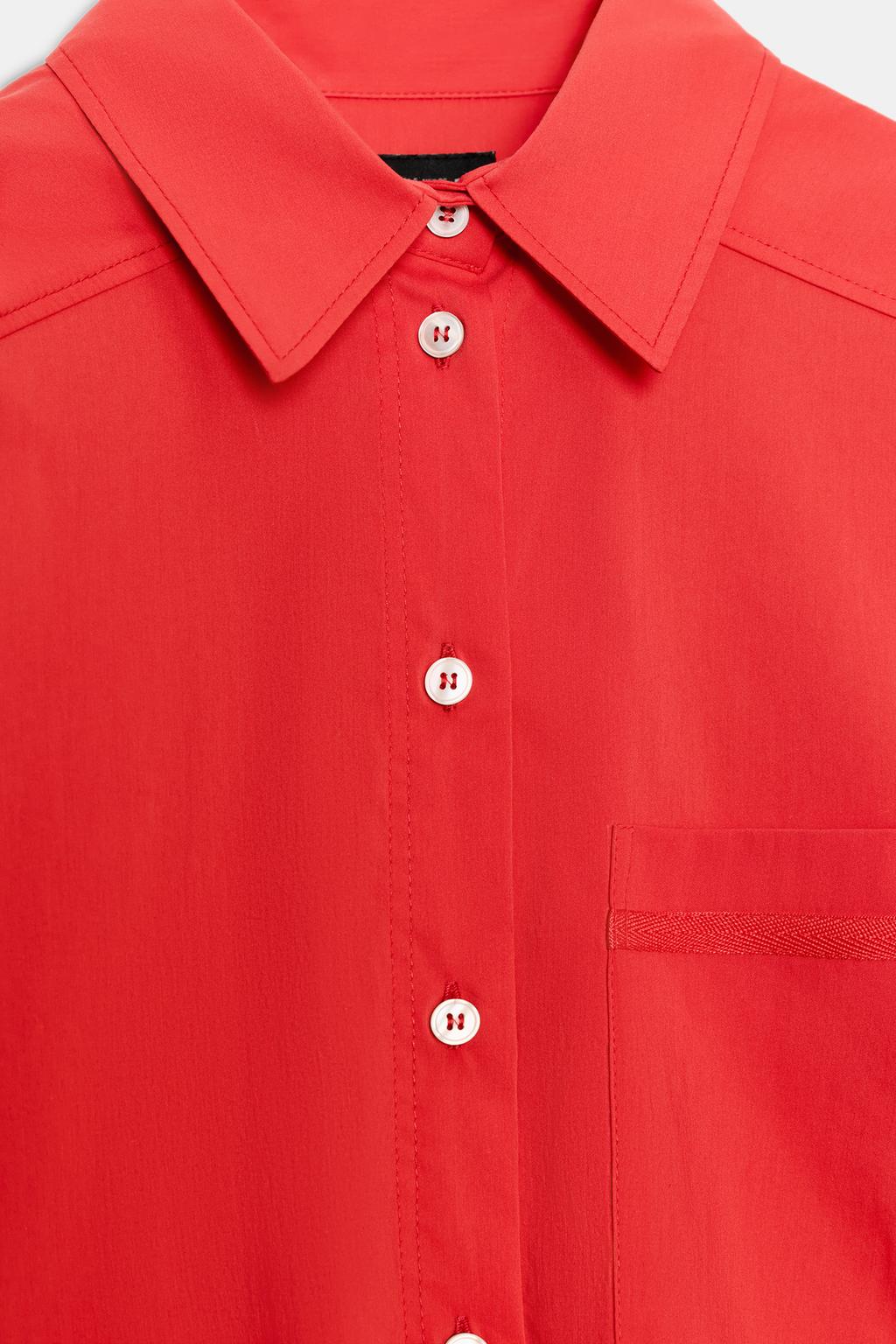 РУБАШКА ОВЕРСАЙЗ ИЗ ПОПЛИНА