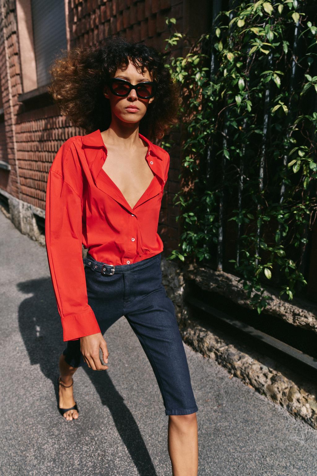 РУБАШКА ОВЕРСАЙЗ ИЗ ПОПЛИНА