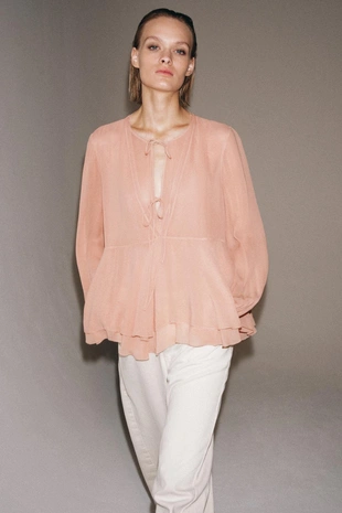 Блуза с воланами — ZW COLLECTION- Заказать в России