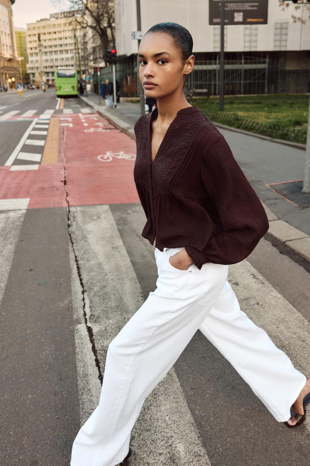 БЛУЗА С ВЫШИВКОЙ