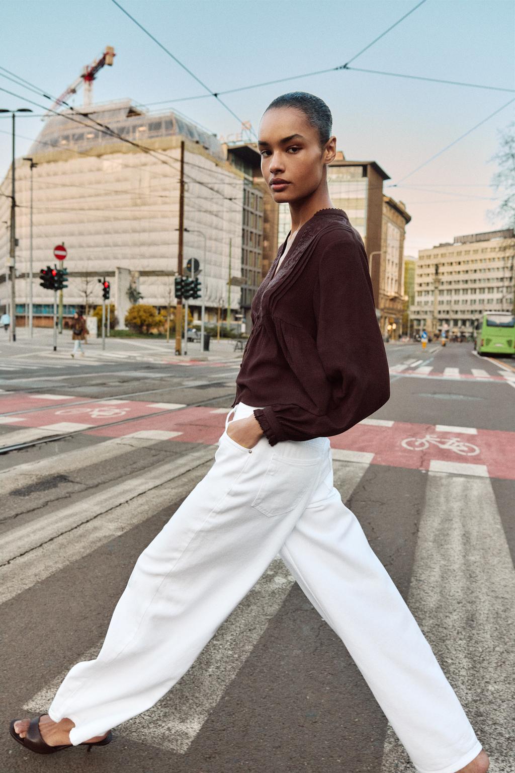 БЛУЗА С ВЫШИВКОЙ