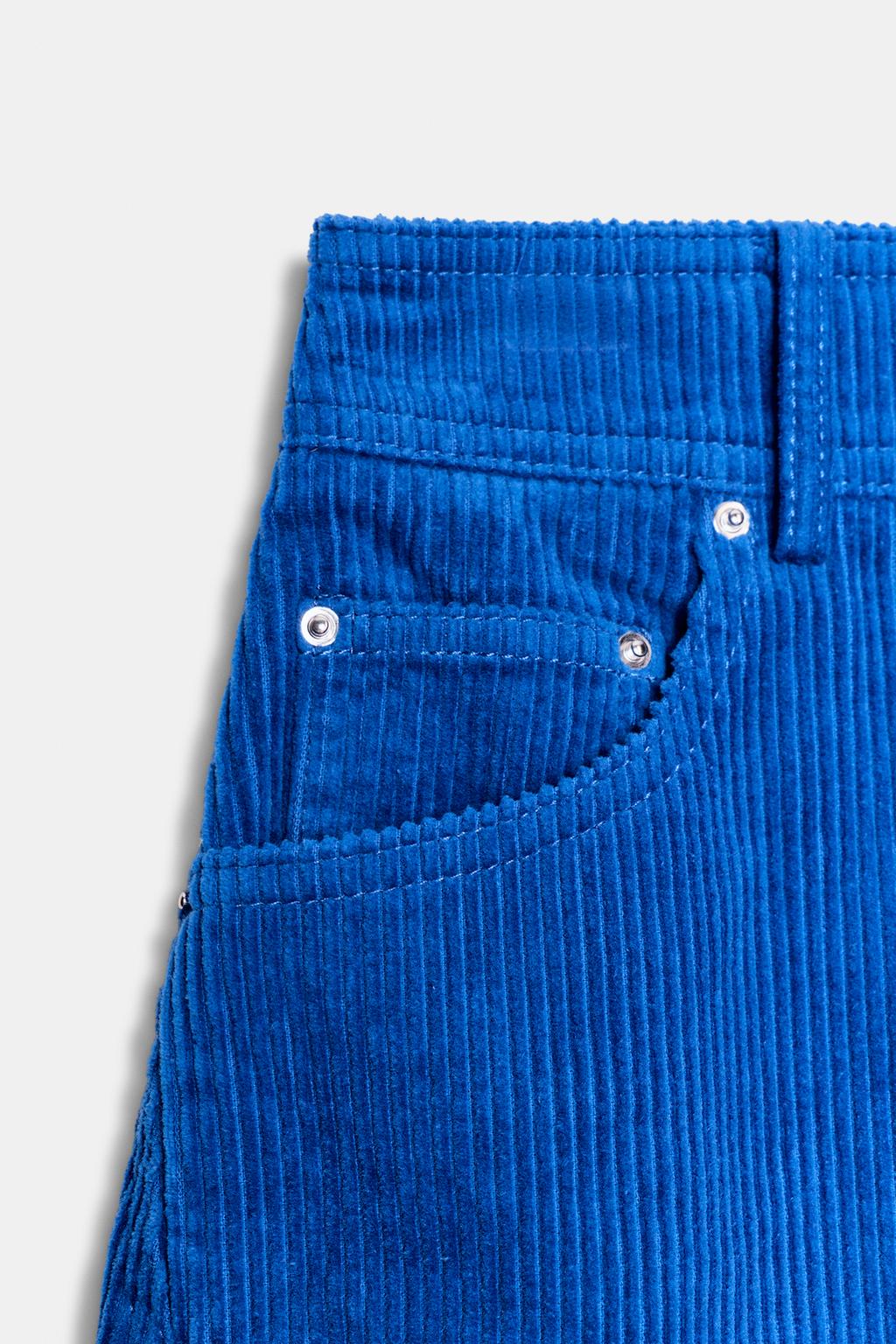 ВЕЛЬВЕТОВАЯ МИНИ-ЮБКА