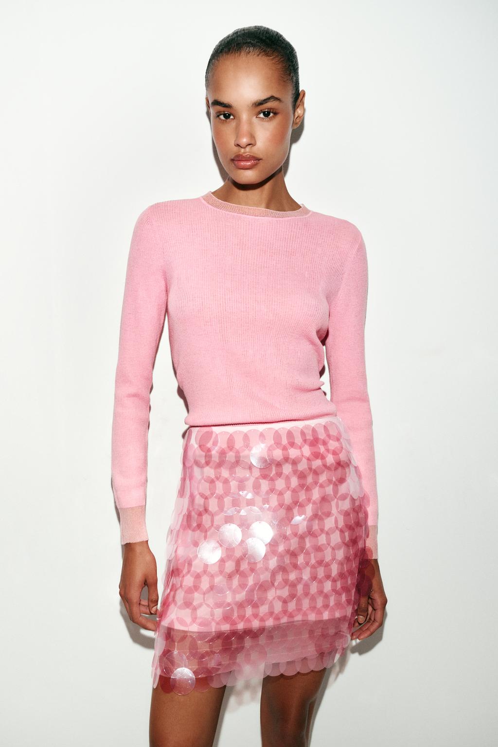 МИНИ-ЮБКА С ПАЙЕТКАМИ