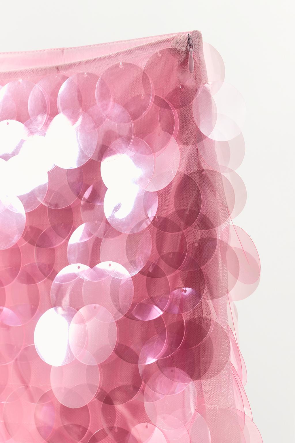 МИНИ-ЮБКА С ПАЙЕТКАМИ