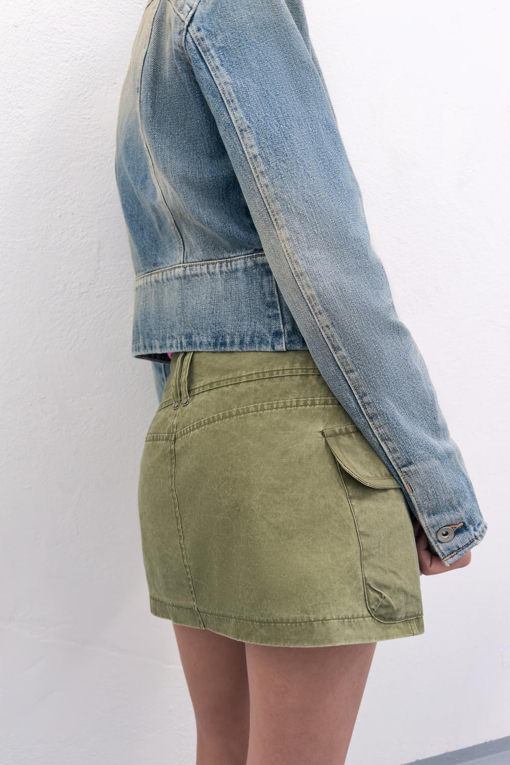 ЮБКА-ШОРТЫ С КАРМАНАМИ