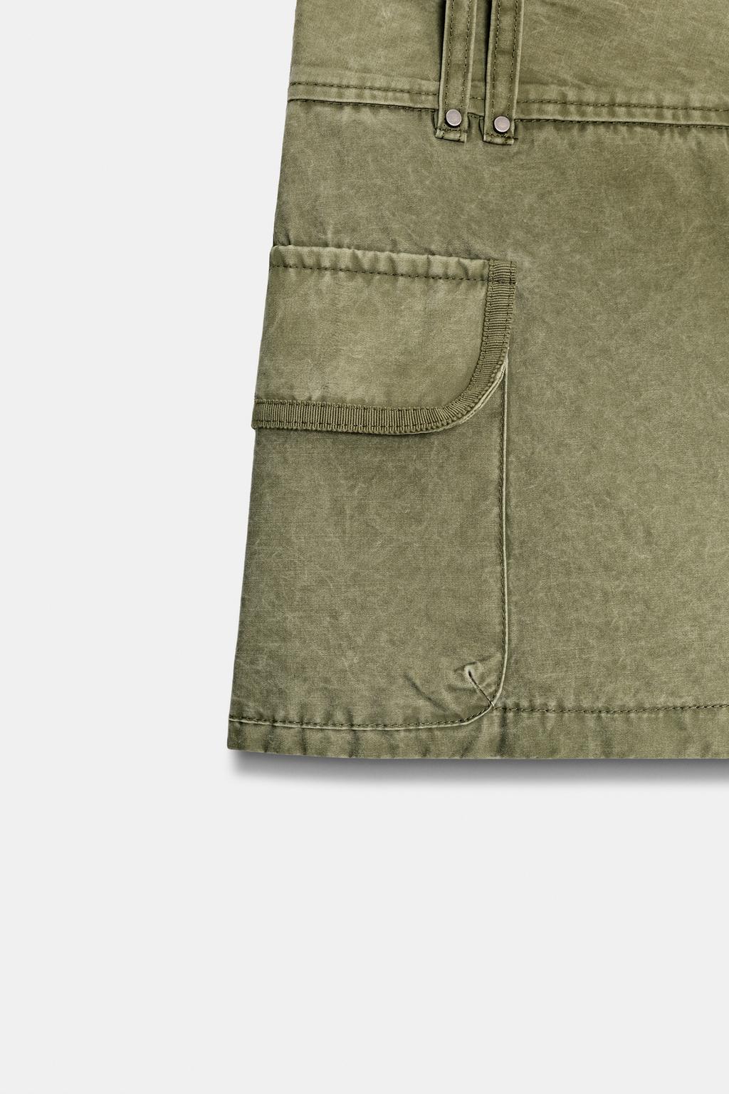 ЮБКА-ШОРТЫ С КАРМАНАМИ