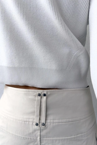 Юбка-шорты с карманами- Заказать в России