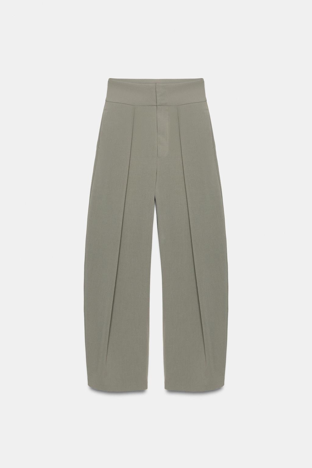 БРЮКИ BALLOON С ЗАЩИПАМИ