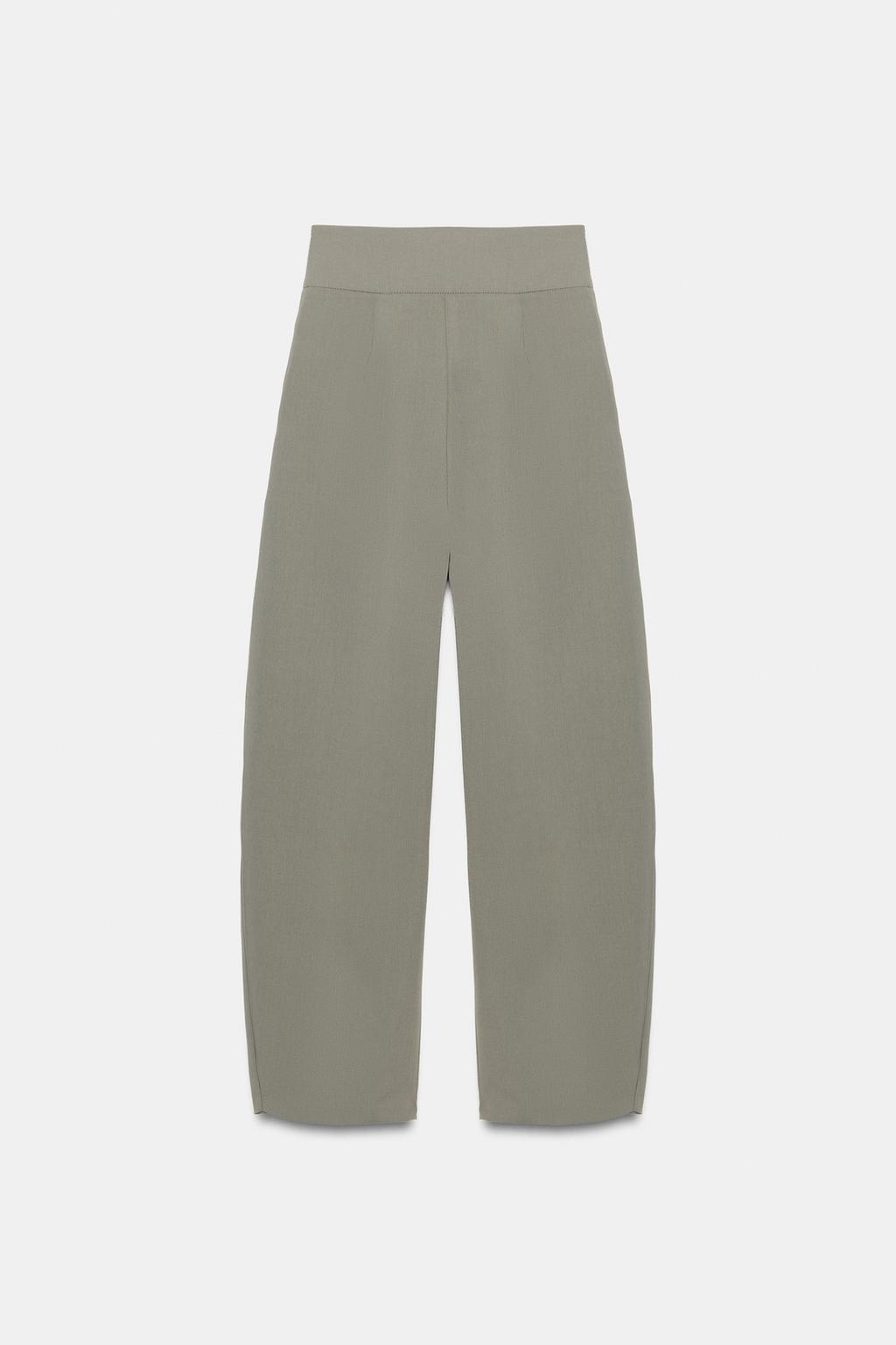 БРЮКИ BALLOON С ЗАЩИПАМИ