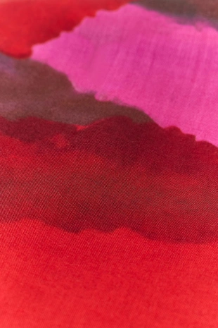 Шарф из модала и шелка с цветочным принтом- Заказать в России