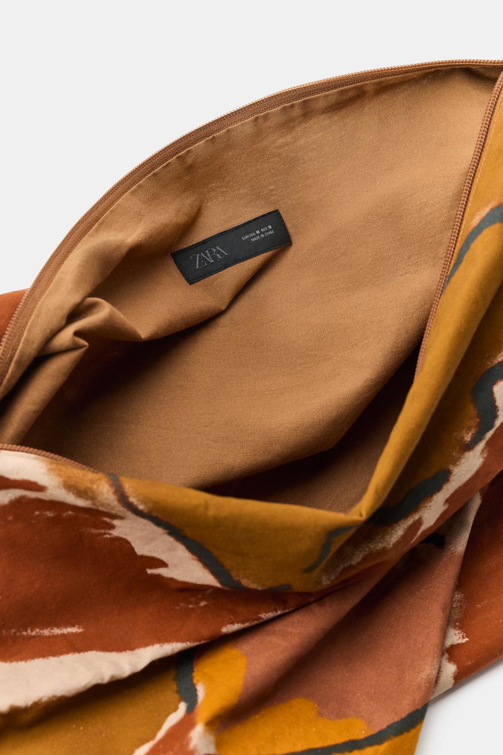 БОЛЬШАЯ СУМКА ИЗ ХЛОПКА С ПРИНТОМ