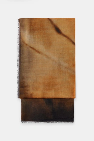 Шарф из модала и шелка с принтом- Заказать в России