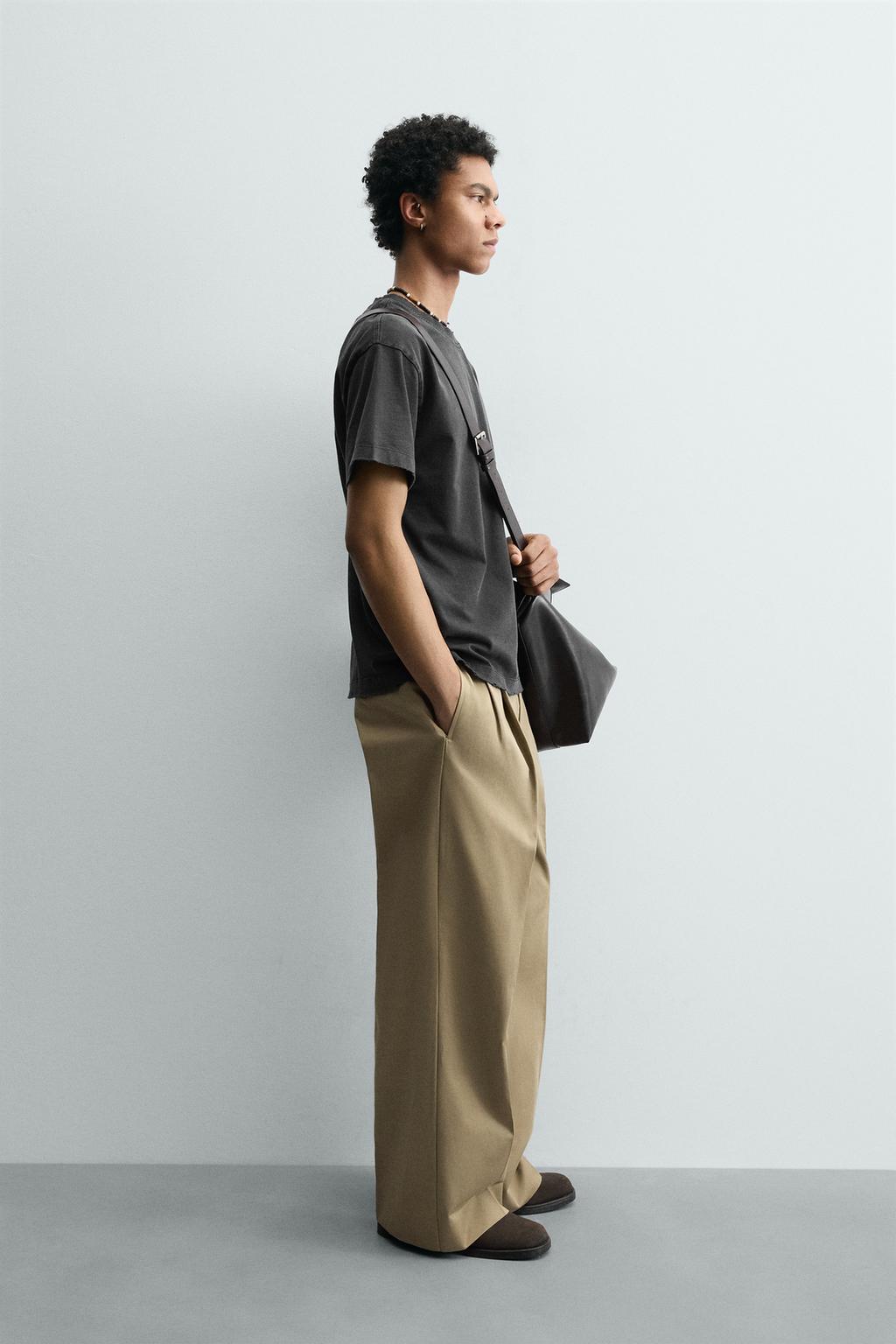 ФУТБОЛКА BOXY FIT С ЭФФЕКТОМ ПОТЕРТОСТИ