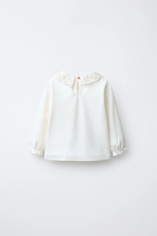 Топ с вышивкой в швейцарском стиле- Заказать в России