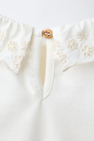 Топ с вышивкой в швейцарском стиле- Заказать в России