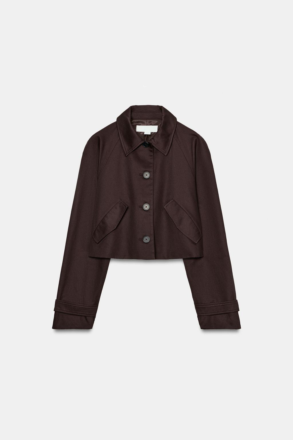 КОРОТКАЯ КУРТКА С ЛАЦКАНАМИ