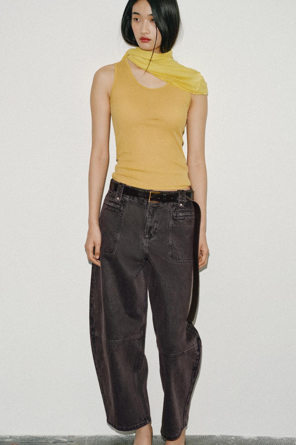 ДЖИНСЫ Z1975 CARGO BARREL СО СРЕДНЕЙ ПОСАДКОЙ