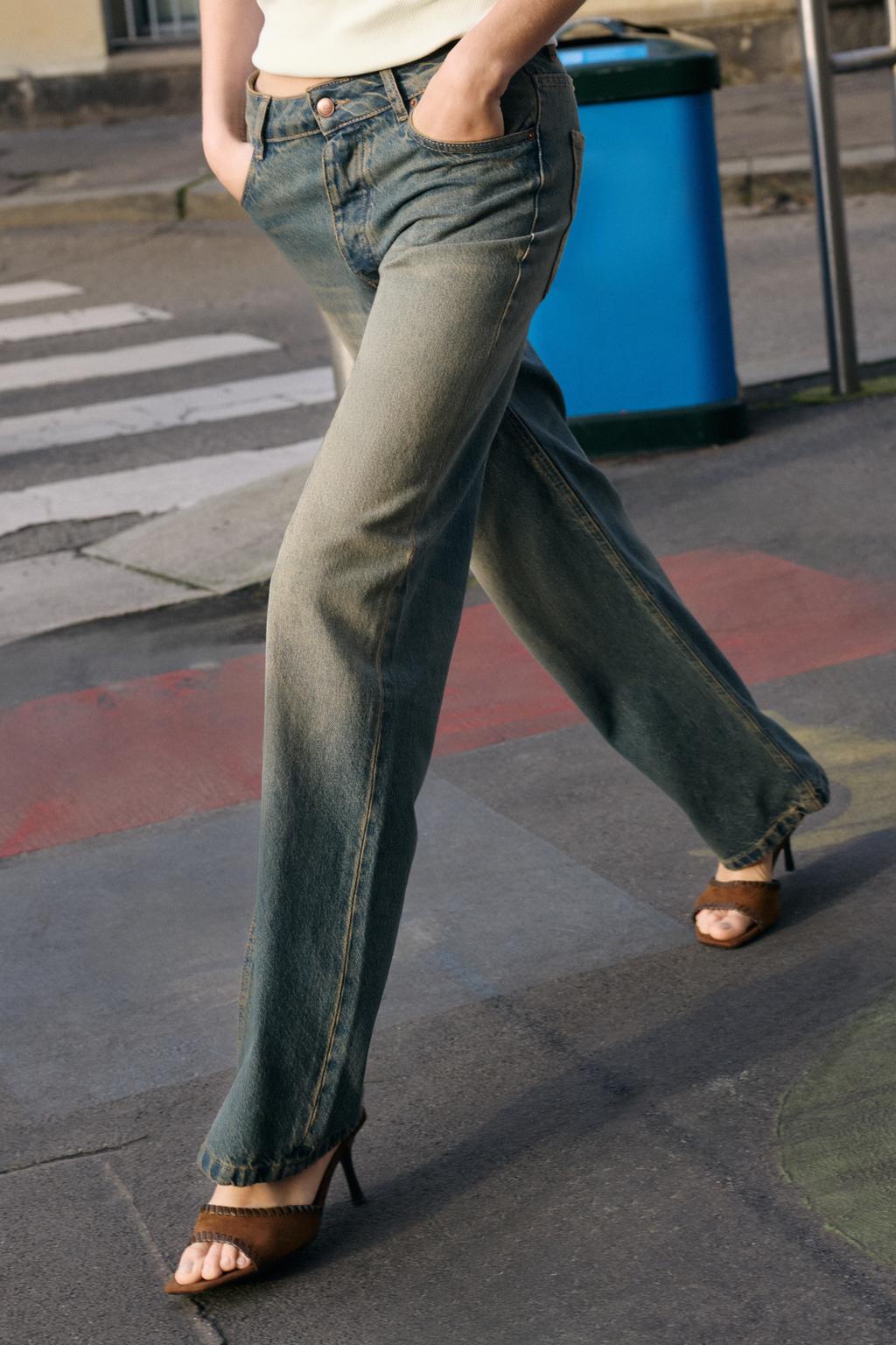 ДЖИНСЫ Z1975 STRAIGHT СВОБОДНОГО КРОЯ СО СРЕДНЕЙ ПОСАДКОЙ