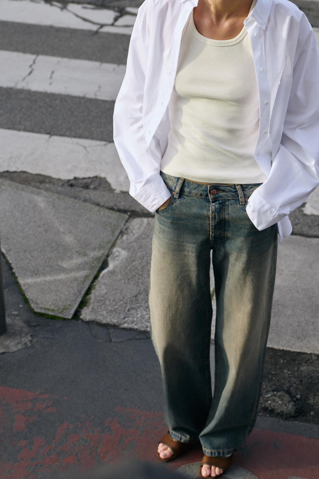 ДЖИНСЫ Z1975 STRAIGHT СВОБОДНОГО КРОЯ СО СРЕДНЕЙ ПОСАДКОЙ