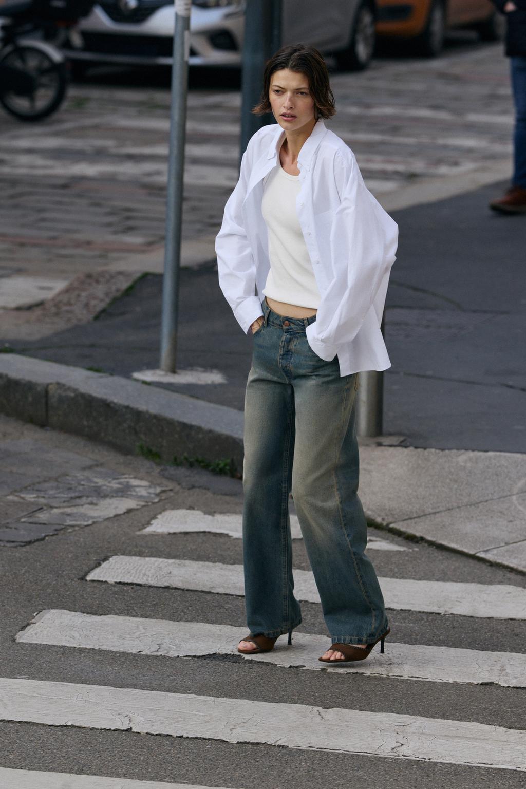 ДЖИНСЫ Z1975 STRAIGHT СВОБОДНОГО КРОЯ СО СРЕДНЕЙ ПОСАДКОЙ