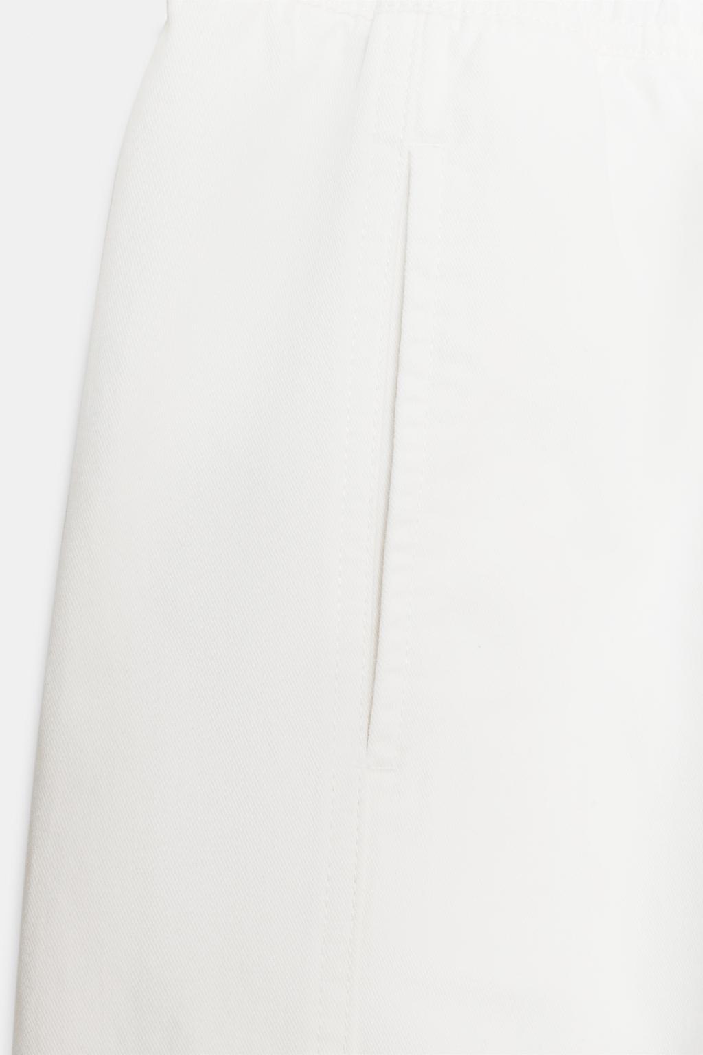 БРЮКИ С ЭЛАСТИЧНЫМ ПОЯСОМ