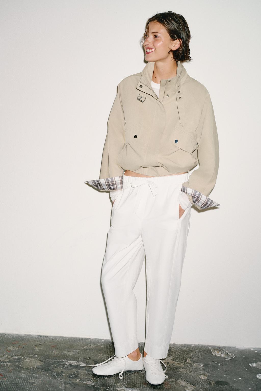 БРЮКИ С ЭЛАСТИЧНЫМ ПОЯСОМ