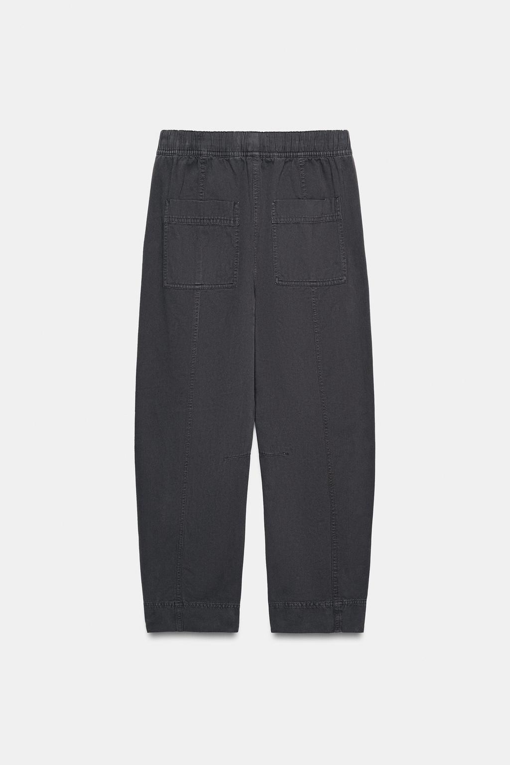 БРЮКИ С ЭЛАСТИЧНЫМ ПОЯСОМ