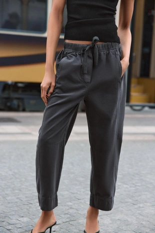 Брюки с эластичным поясом