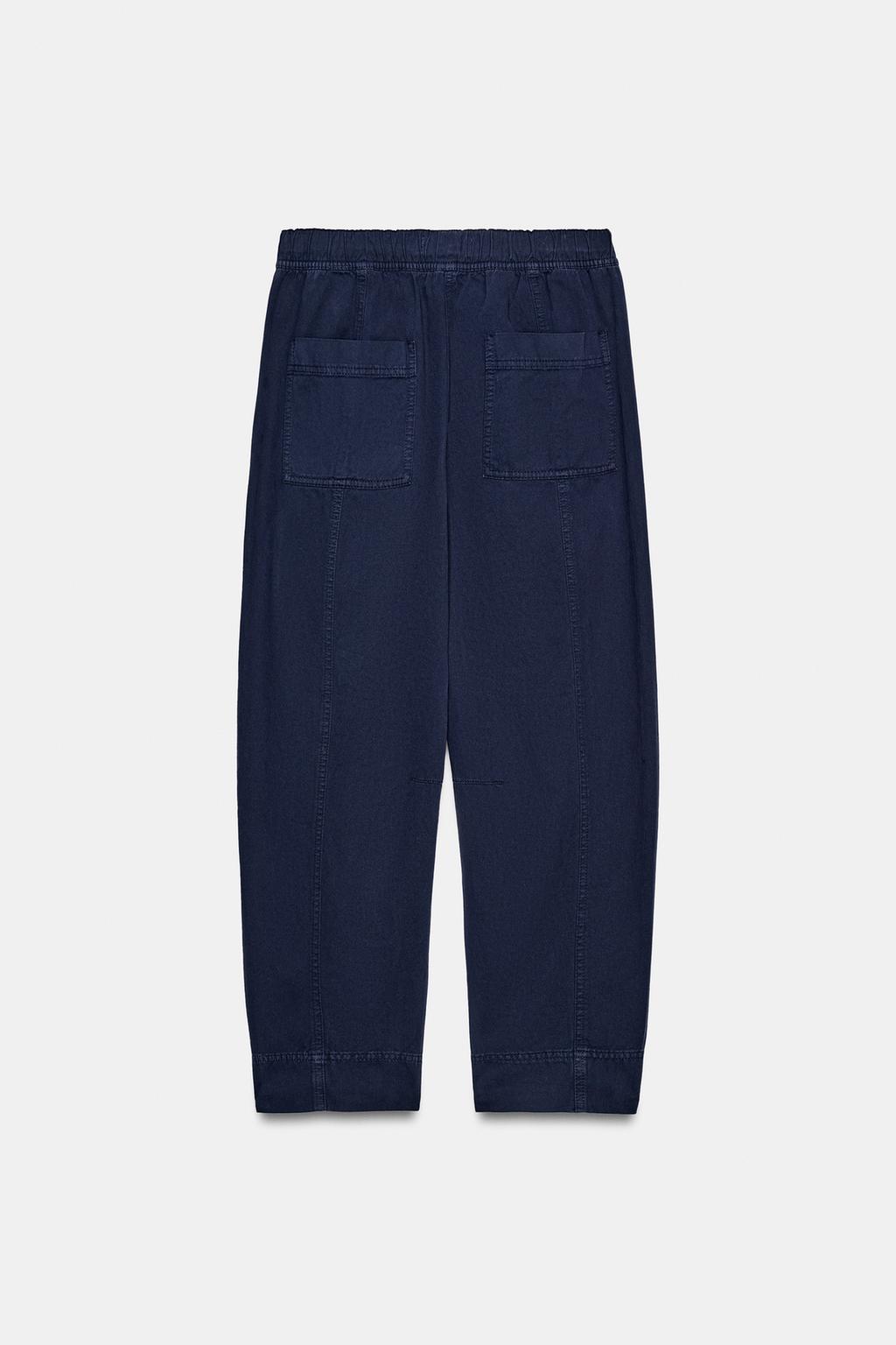 БРЮКИ С ЭЛАСТИЧНЫМ ПОЯСОМ