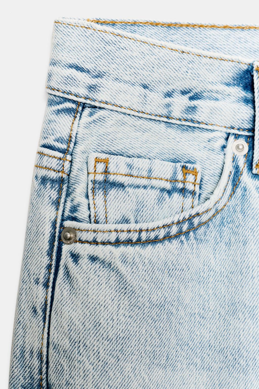 ДЖИНСЫ RELAXED-FLARE С НИЗКОЙ ПОСАДКОЙ — коллекция Zara «ZW»