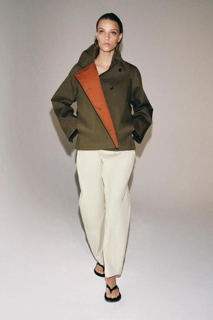 Брюки назапах с пуговицами — ZW COLLECTION- Заказать в России