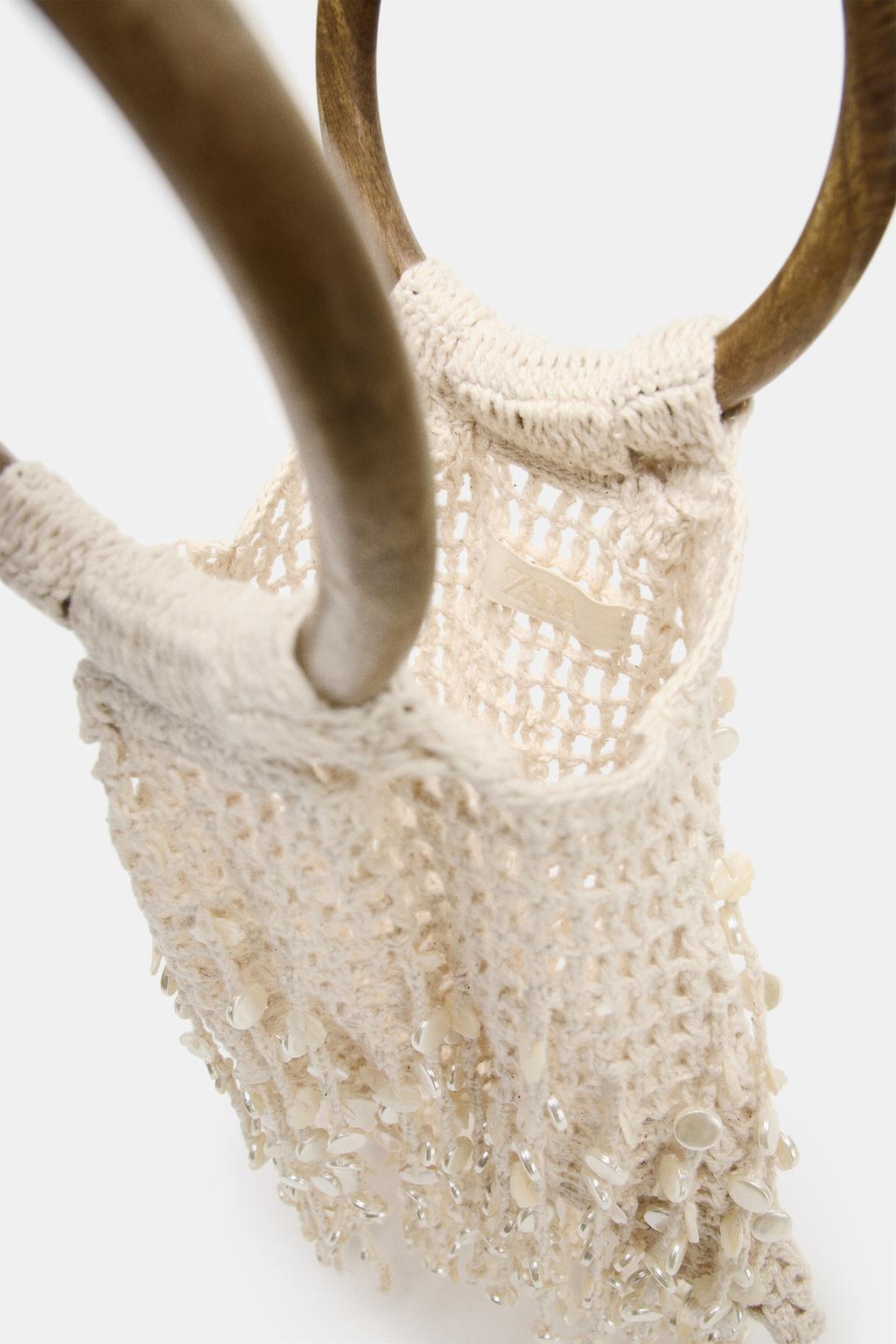 СУМКА-МЕШОК С БУСИНАМИ