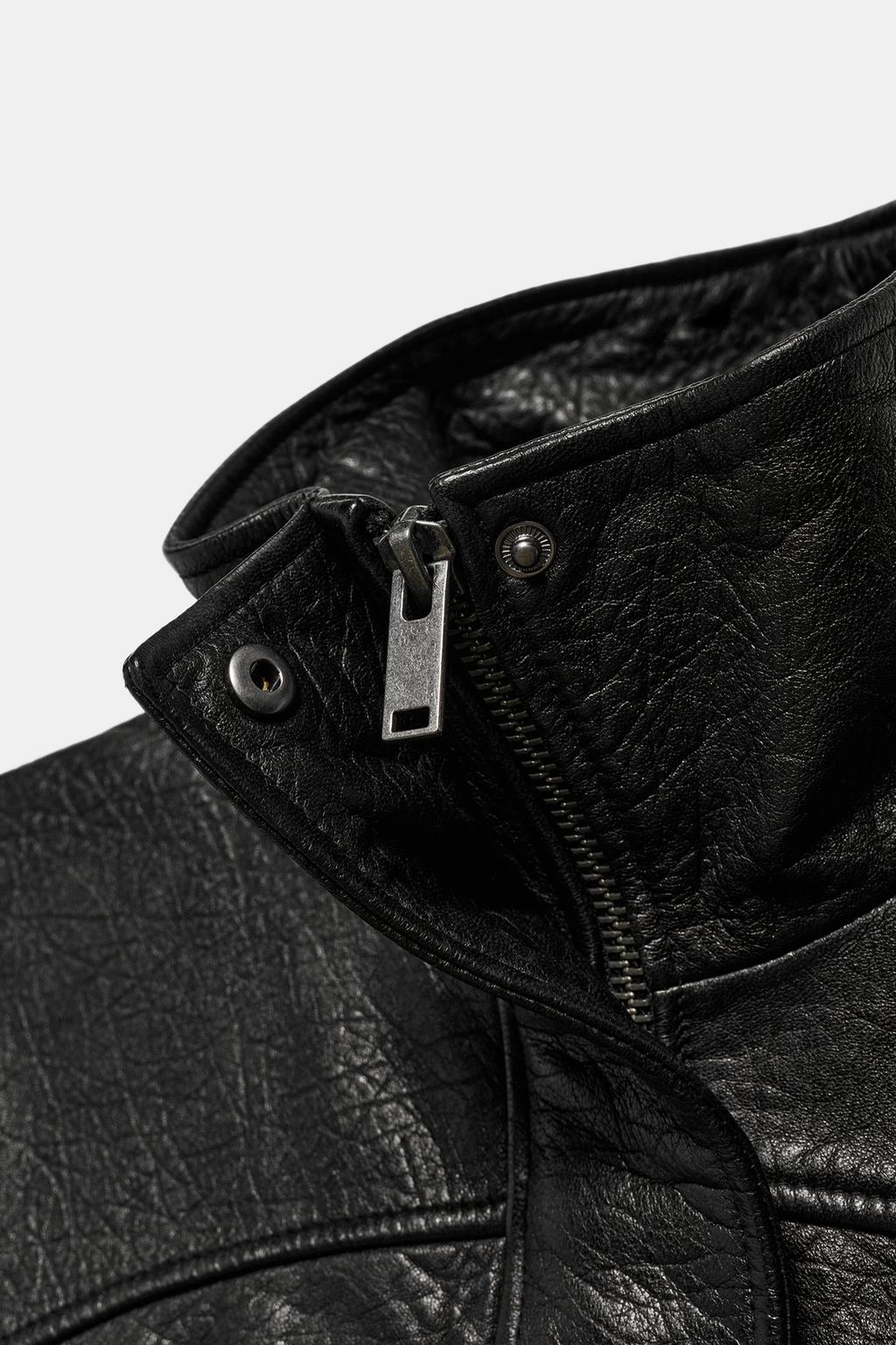 КУРТКА OVERSIZE ИЗ 100% КОЖИ