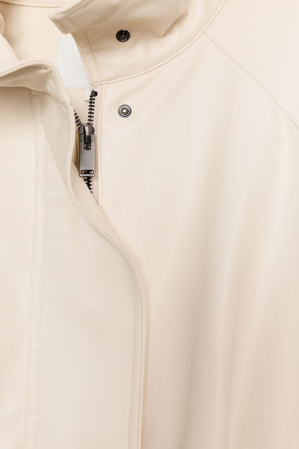 БОМБЕР ИЗ ИСКУССТВЕННОЙ КОЖИ