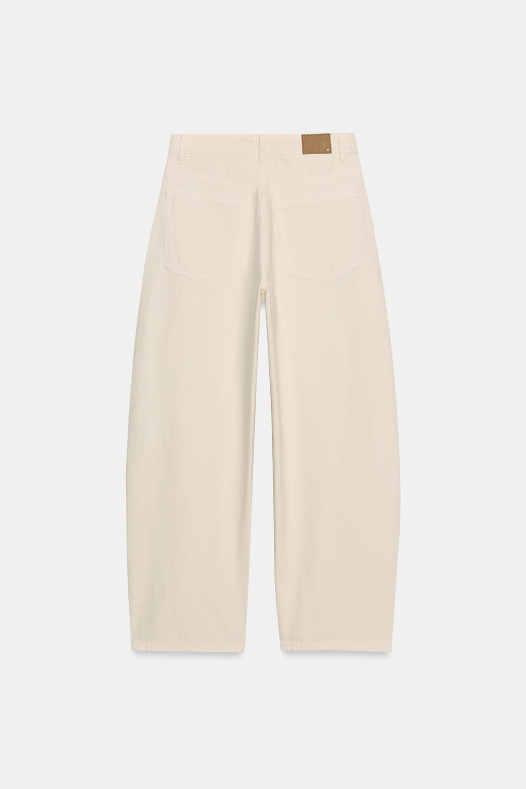 ДЖИНСЫ TRF BAGGY BALLOON СО СРЕДНЕЙ ПОСАДКОЙ