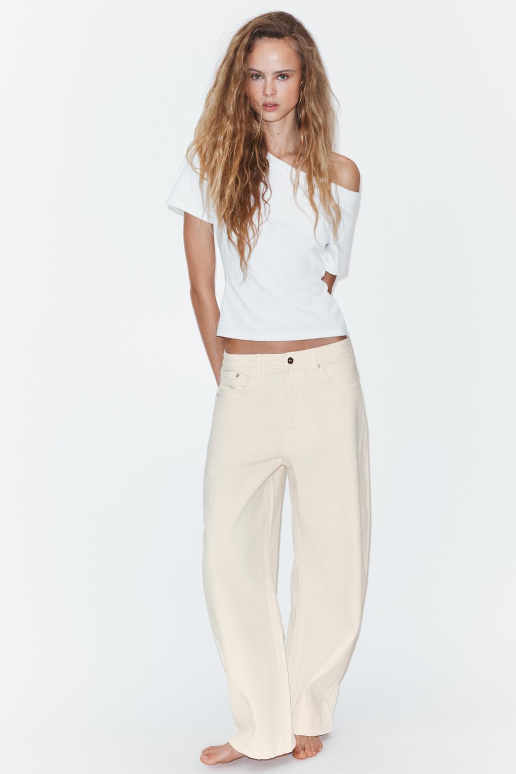 ДЖИНСЫ TRF BAGGY BALLOON СО СРЕДНЕЙ ПОСАДКОЙ